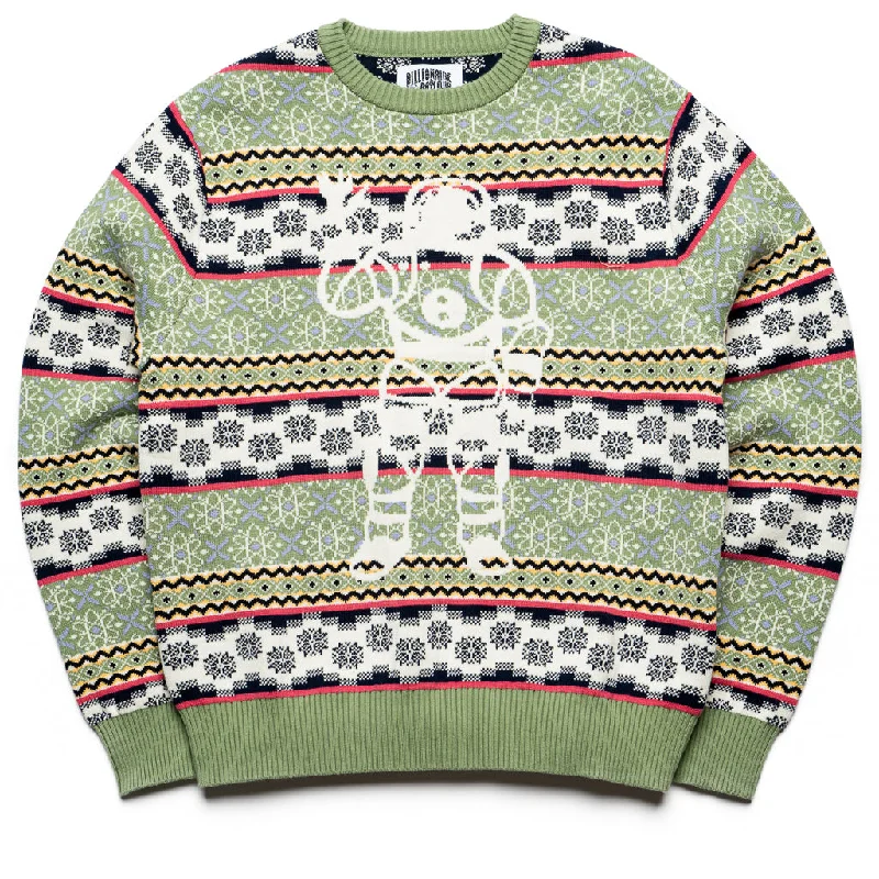 Billionaire Boys Club Greetings Sweater - Whisper White