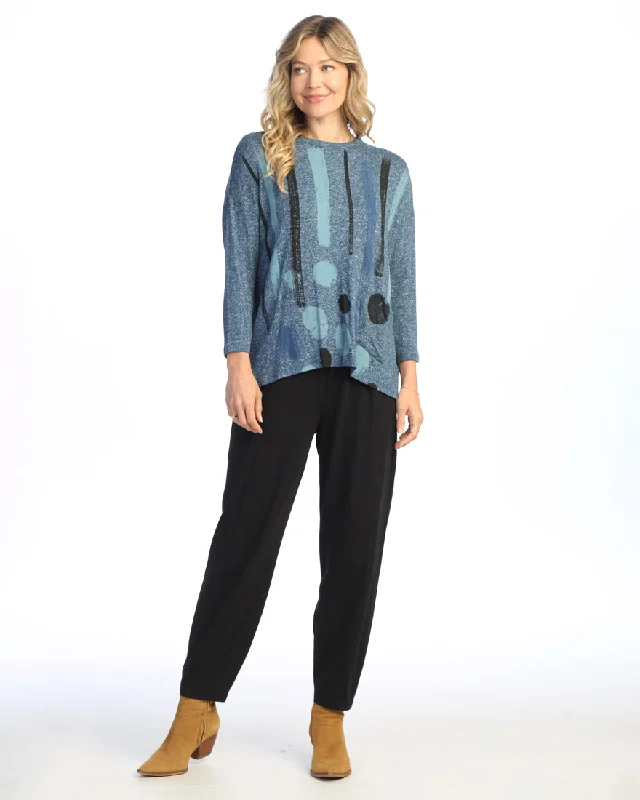 Jess & Jane ""Drizzle"" Soft Knit Tunic Top - GB1-2032