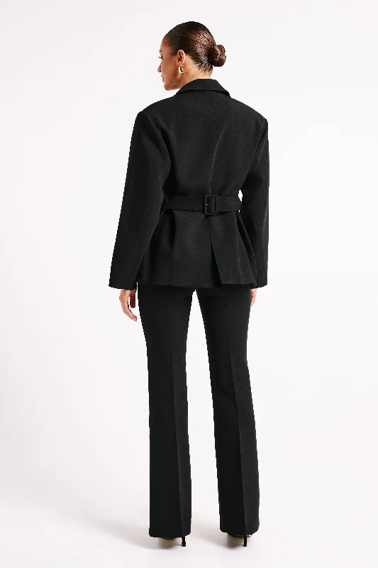 Addie Suiting Blazer - Black