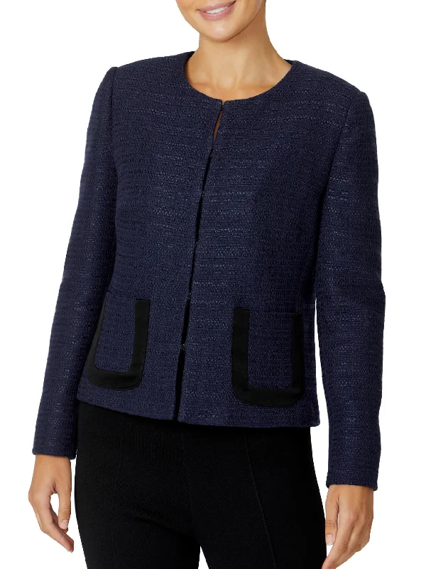 Alison Navy Tweed Jacket