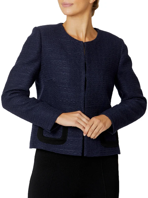 Alison Navy Tweed Jacket