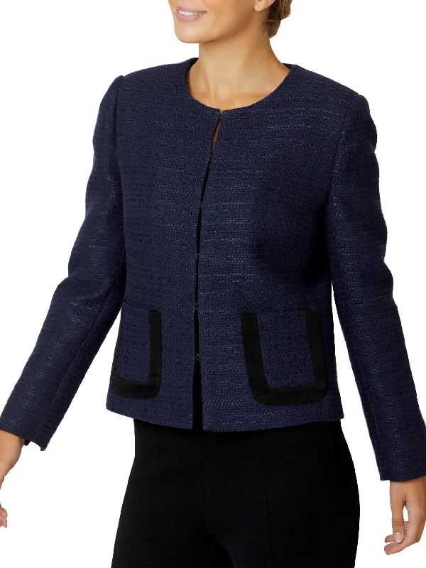 Alison Navy Tweed Jacket