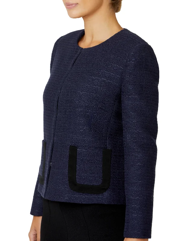 Alison Navy Tweed Jacket