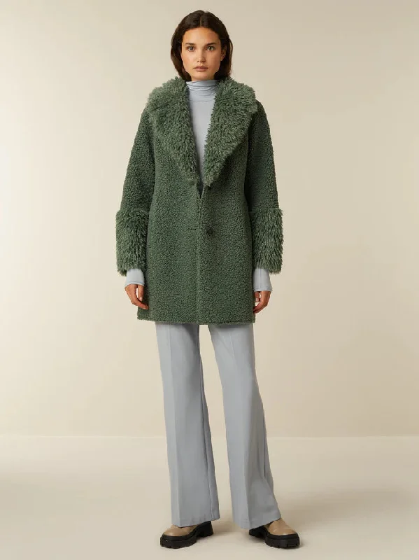 Beaumont Reversible Jade Kyra Fur Coat