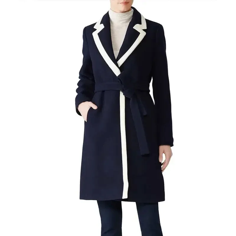 Blue Meghan Markle Coat