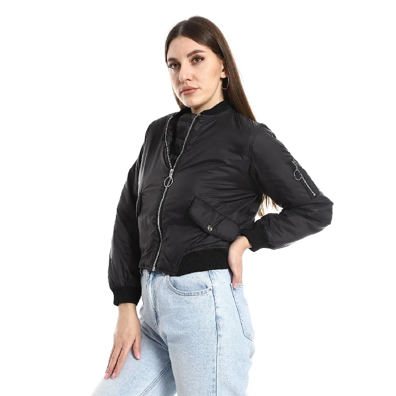 Bomber Jacket With Inner Lining - Merch