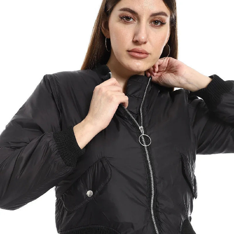 Bomber Jacket With Inner Lining - Merch