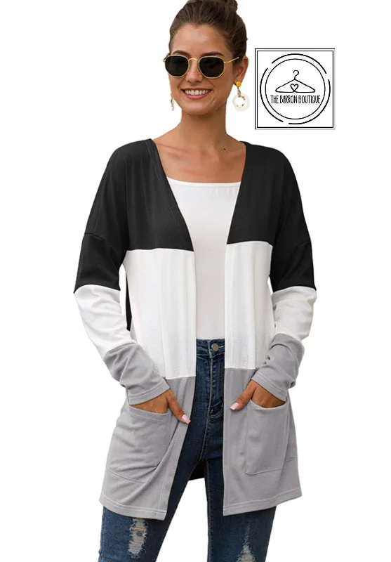 Catherine Colorblock Cardigans