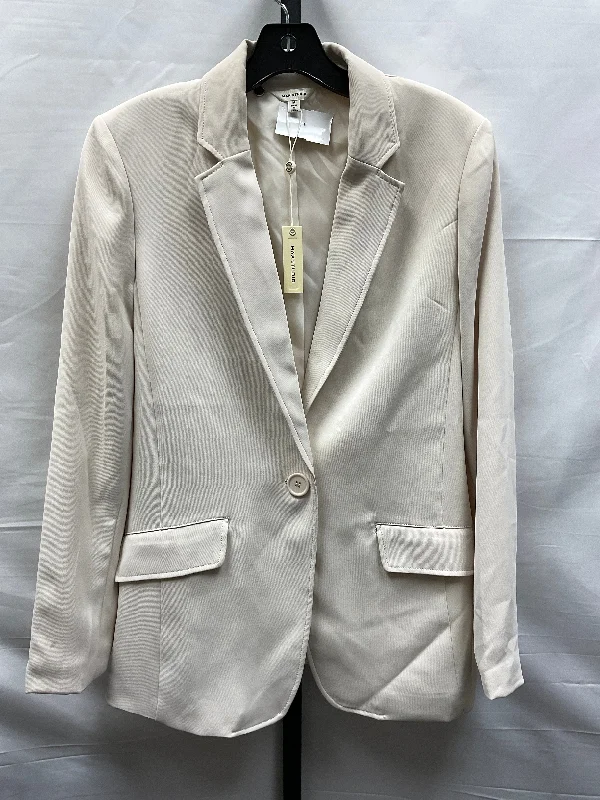 Cream Blazer Max Studio, Size M