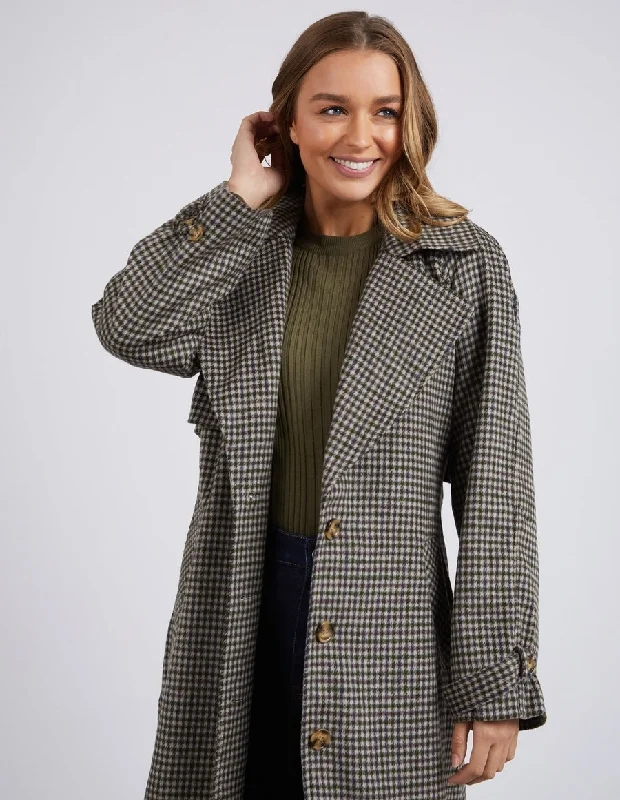 Foxwood Brodie Trench Coat Check