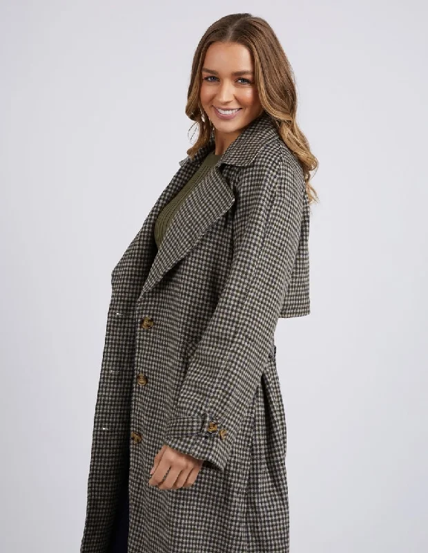 Foxwood Brodie Trench Coat Check