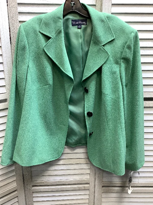 Green Blazer Evan-picone, Size 20