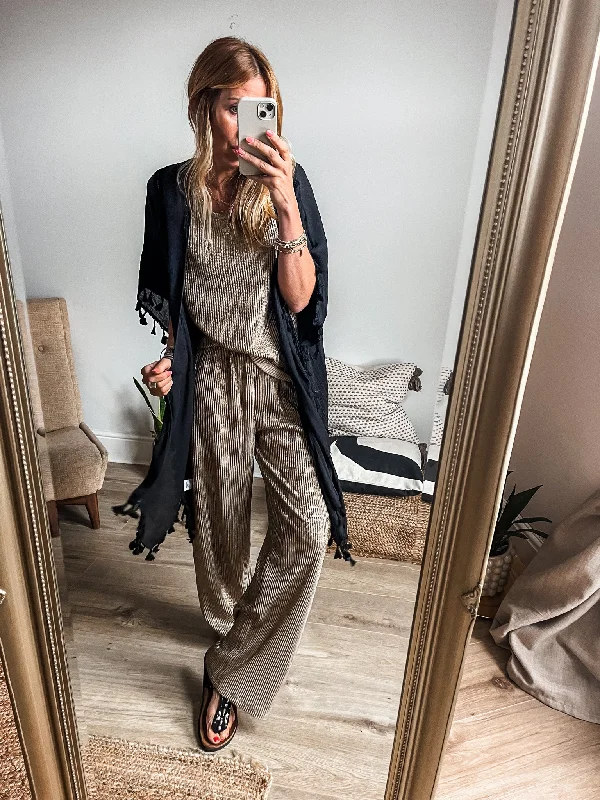 Lightweight Tassel Kimono