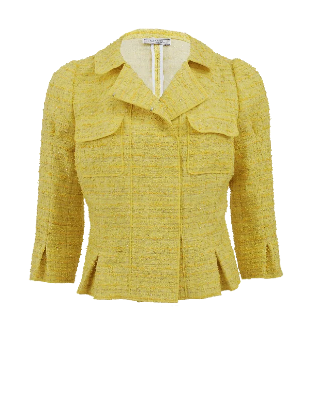 One Pocket Tweed Jacket