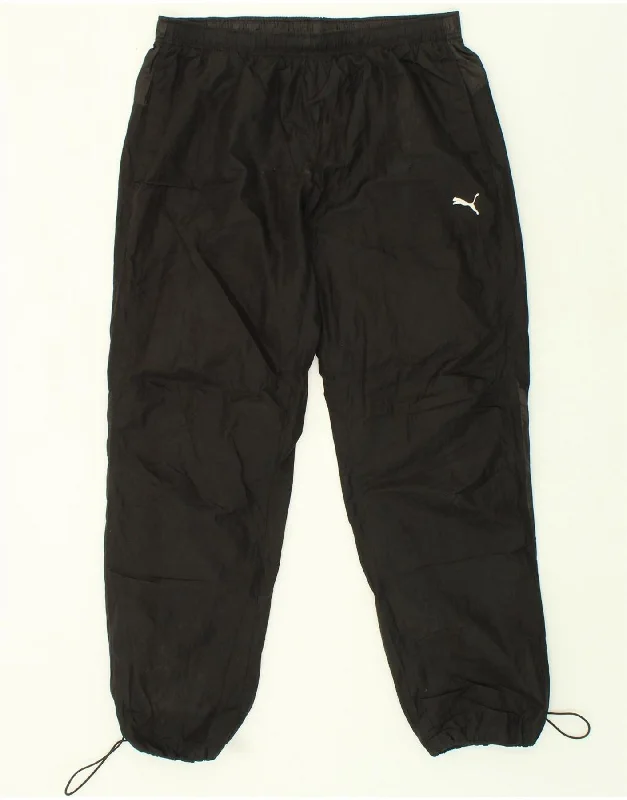 PUMA Womens Tracksuit Trousers UK 16 Large Black