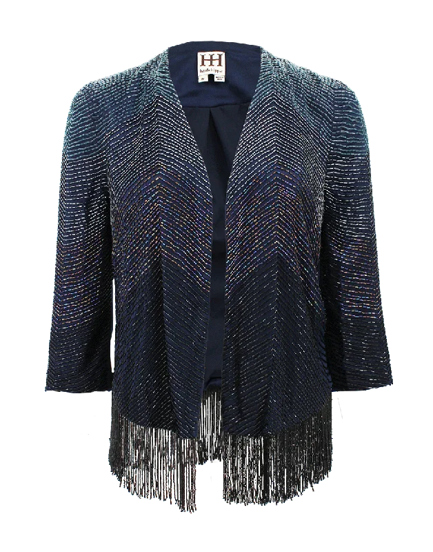 Quarter Sleeve Beaded Flapper Jacket