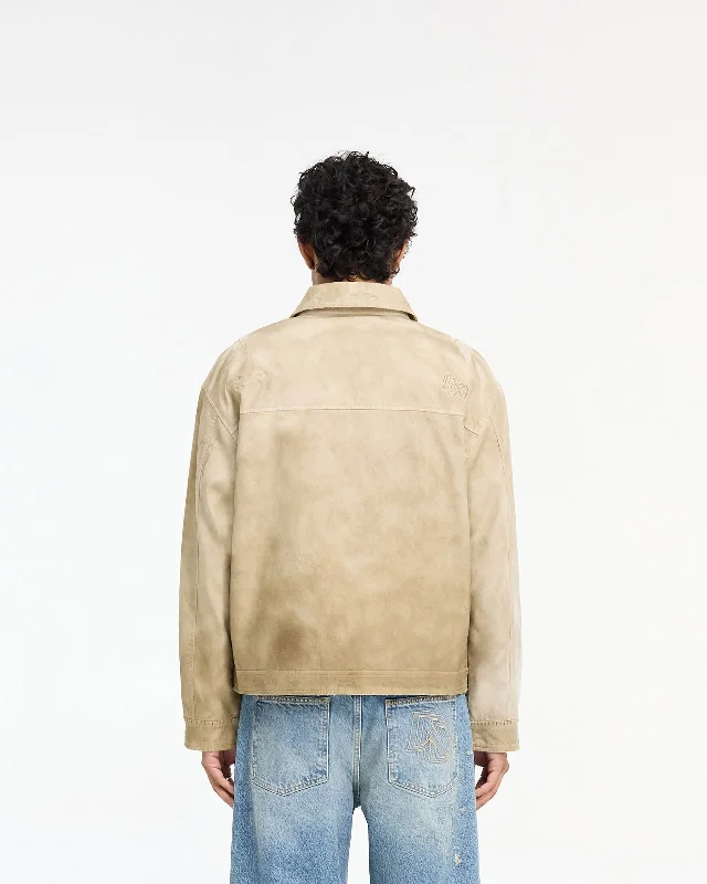 Represent X Duke + Dexter Multi Patch Carpenter Jacket - Sand