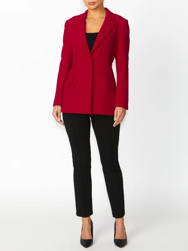 Rochelle Red Blazer