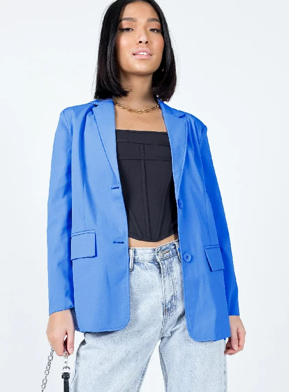 Spring Issue Blazer Blue