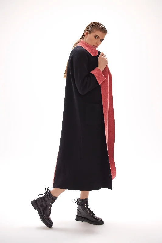 CASHMERE LONG COAT ""MARJANA"" DOUBLEFACED