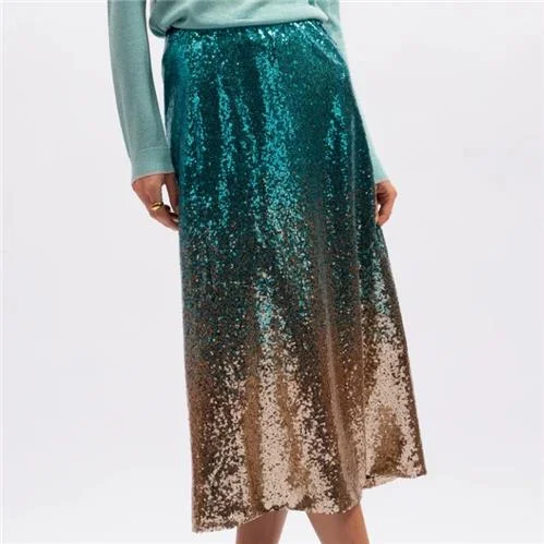 We Are The Others Ombre Sequin Skirt