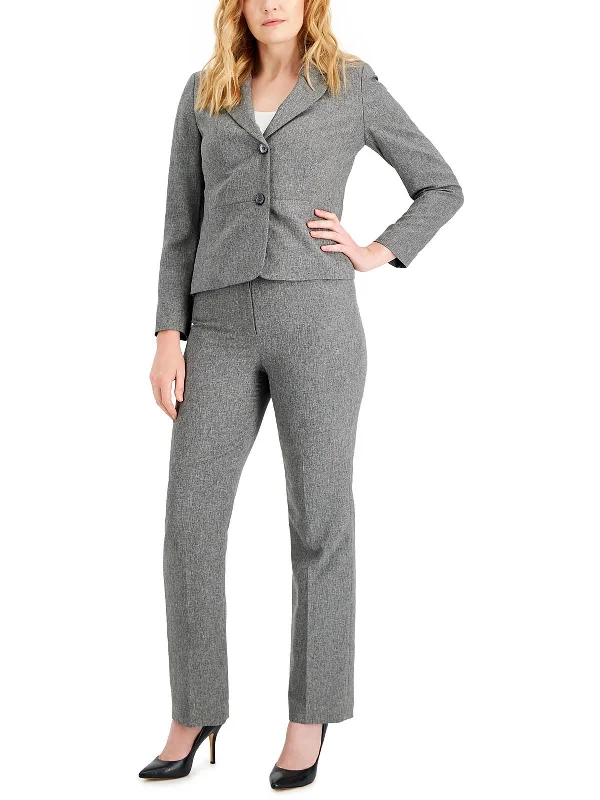 Womens 2PC Polyester Pant Suit