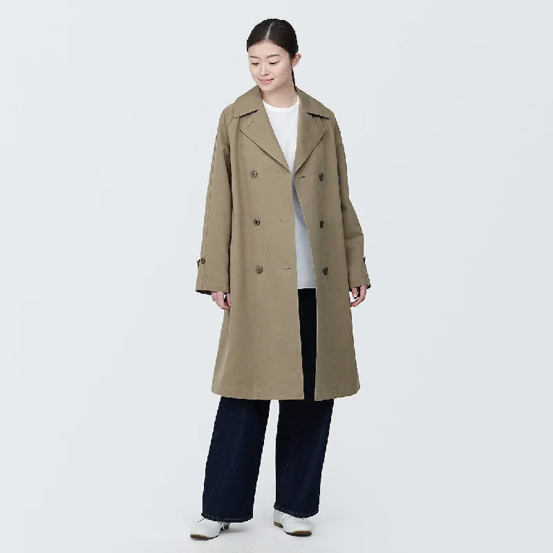 Water Repellent Trench Coat