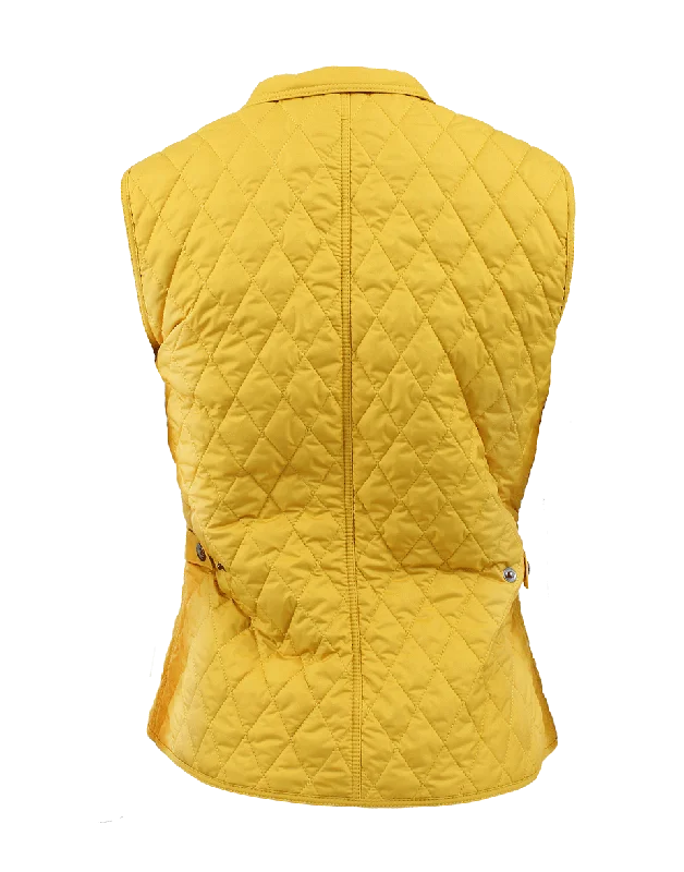 Yellow Quilt Weskit Vest