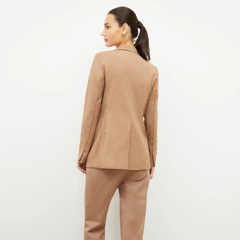 Yiyan Blazer - Wool Twill :: Camel