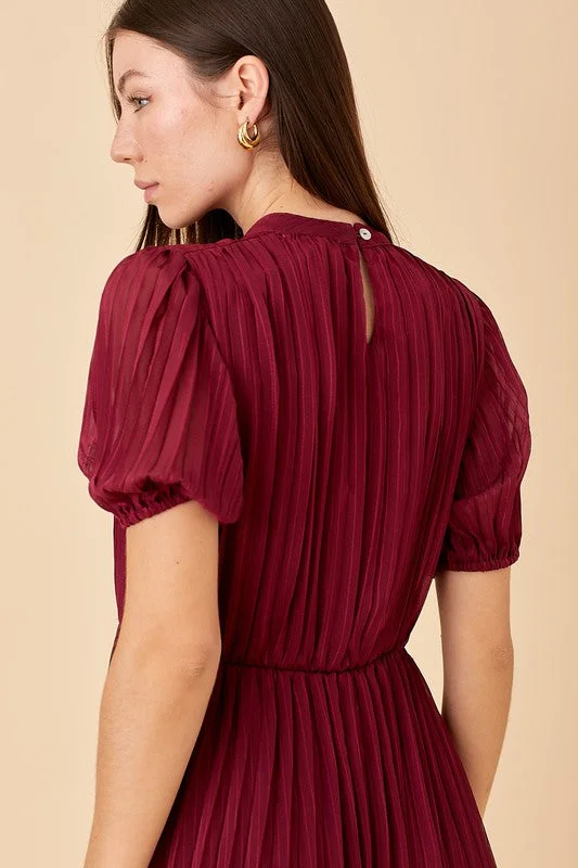 Barcelona Pleated Dress