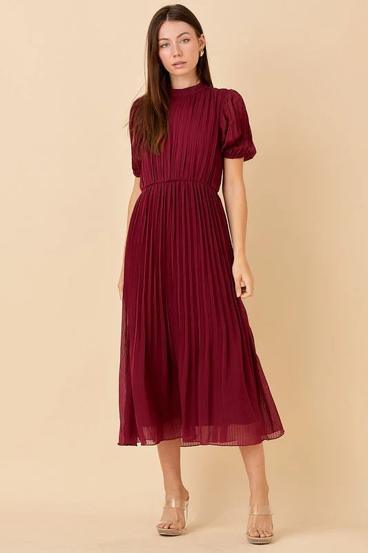 Barcelona Pleated Dress