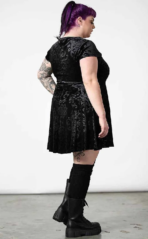 Blasphemia Keyhole Skater Dress