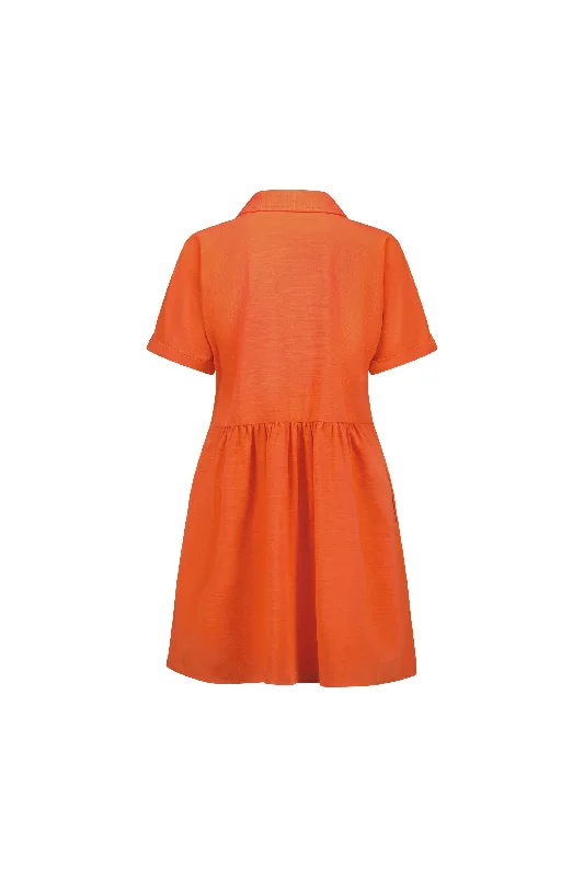 Cocoon Dress – Melon