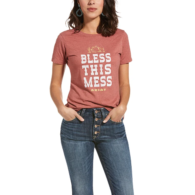 10034383 Ariat Women's This Mess Tee