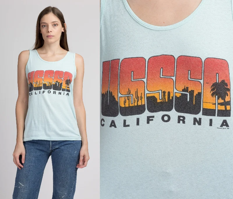 80s California USA Graphic Tank - Men's Small