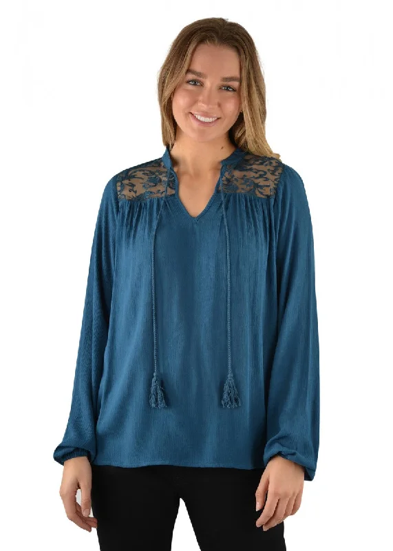 P2W2597562 Pure Western Women's Jordana Blouse