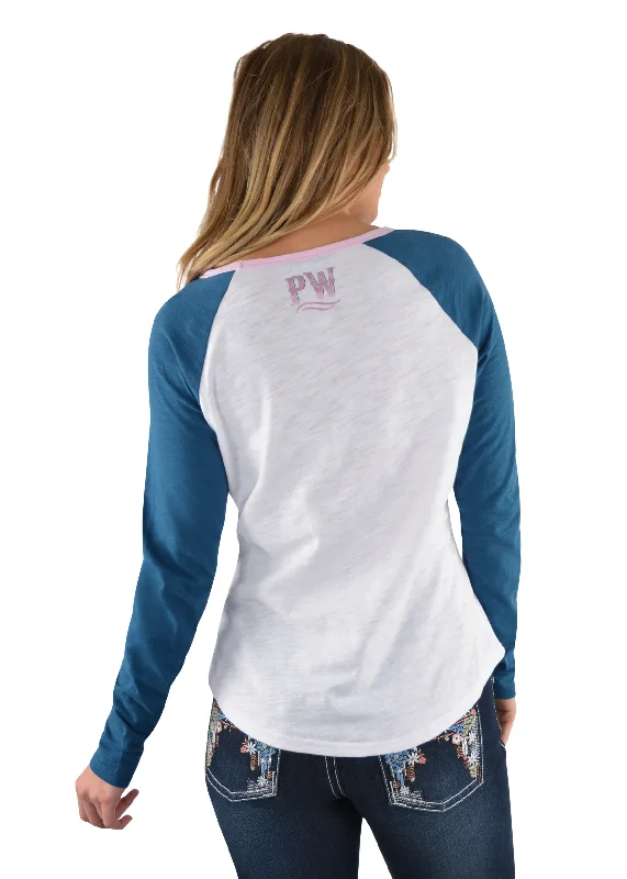 P2W2598564 Pure Western Women's Jac Raglan Tee