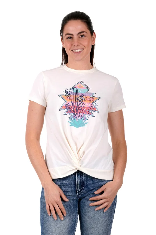 P3S2577686 Pure Western Women's Elora SS Tee