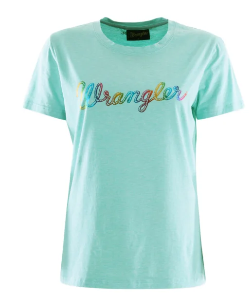 XCP2598969 Wrangler Wmns Mint Marle Tee