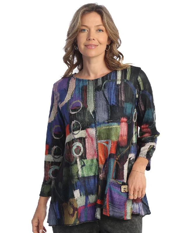 Jess & Jane FB2-1774 - Women's Multi Barcelona Tunic