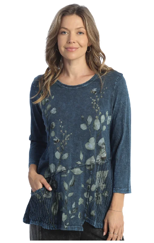 Jess & Jane M101-1831 Women's Sapphire Kelly Tunic with Pockets