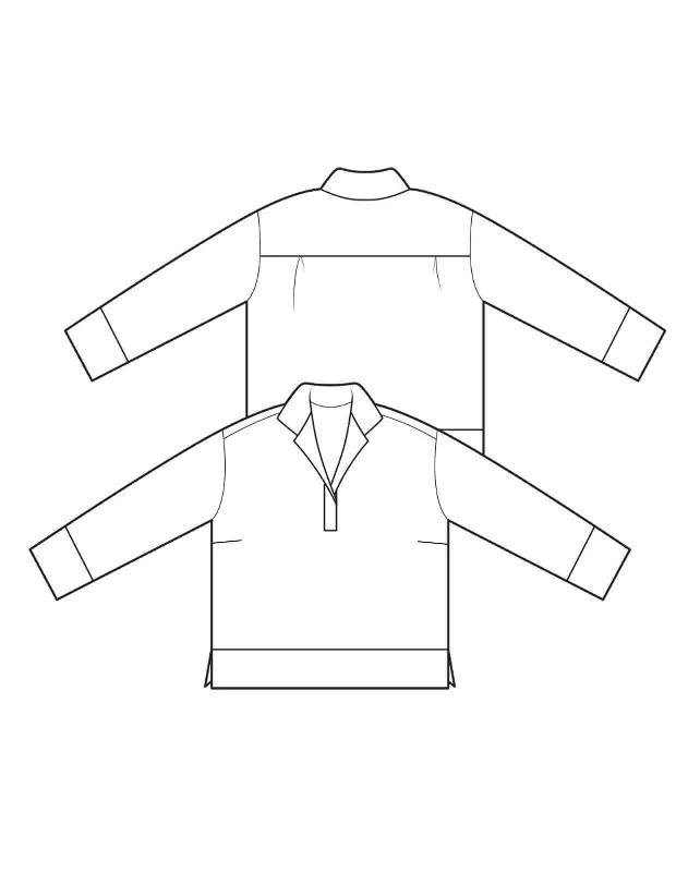 PDF Pattern - Pull-on Shirt | The Makers Atelier