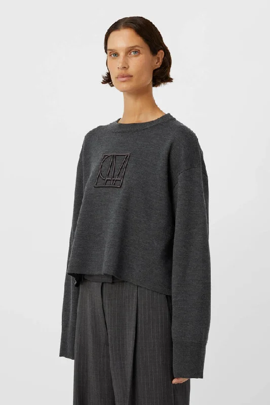 Agate Sweater | Charcoal Melange