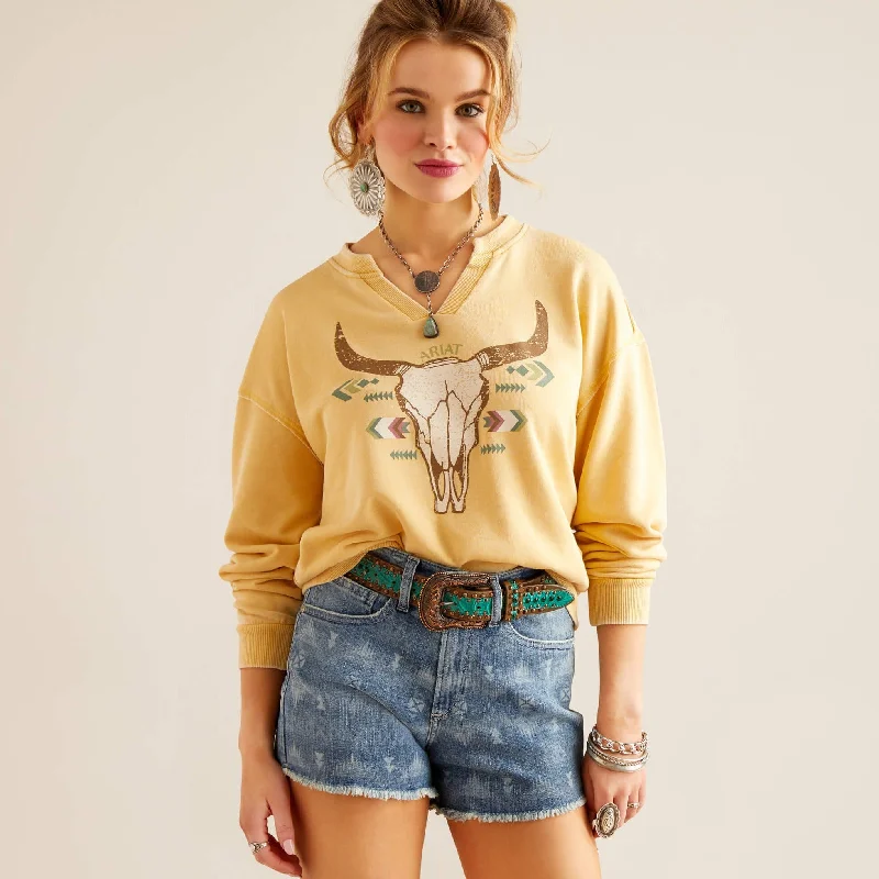 Ariat Women's Bandana Sweatshirt in Jojoba