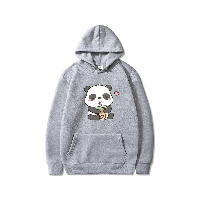 Panda Printed Hoodie