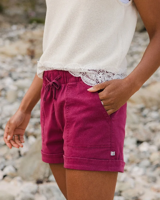 Carriso Organic Cotton Short - Cranberry