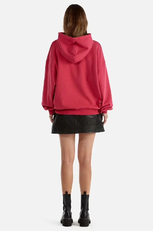 Ena Pelly Brooke DIY Oversized Hood - Red