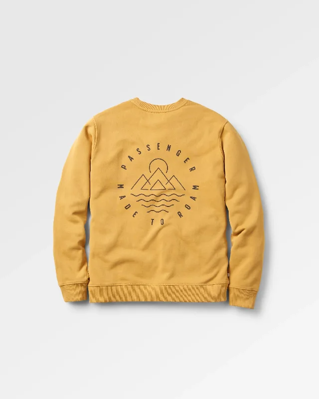 Escapism Sweatshirt - Mustard Gold