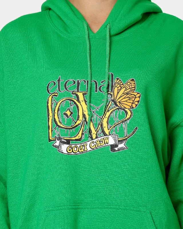 Goat Crew Eternal Love Hoodie Green