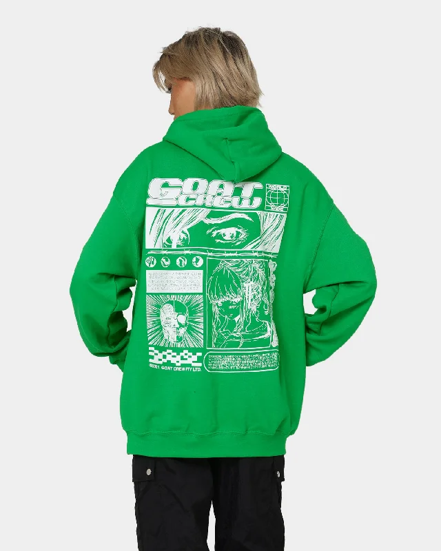 Goat Crew Harajuku Hoodie Green